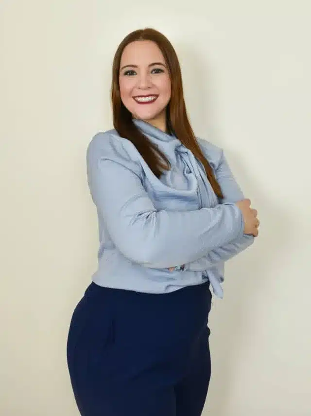 Fotografía de María Asunción Solís, cofundadora · dpto. de cobros.