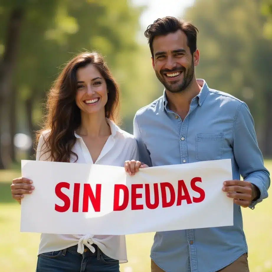 Explicación visual de la exoneración y el plan de pagos con conservación de vivienda